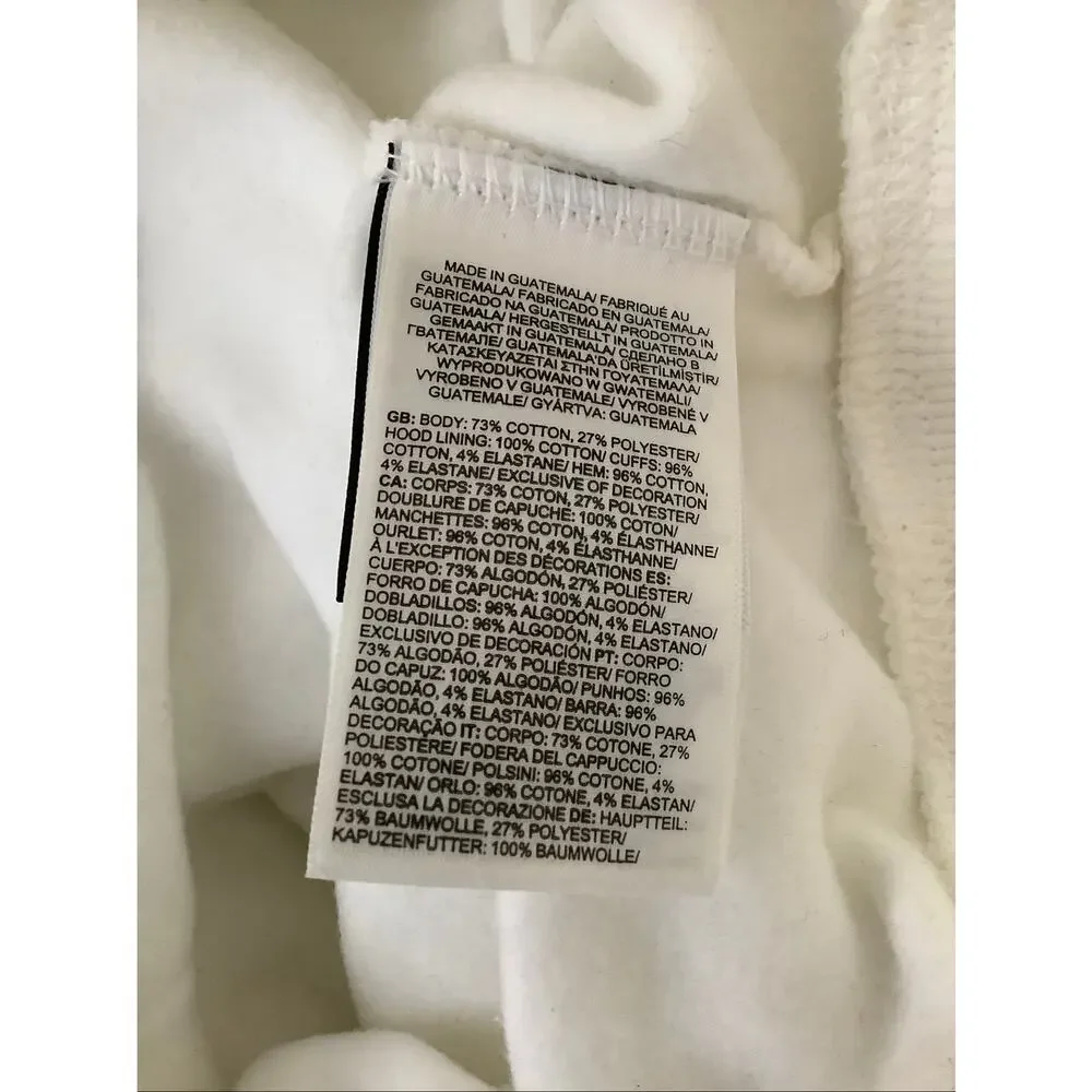 The North Face Men's Large White Box NSE Pullover Hoodie Outdoor Gorpcore I5-1